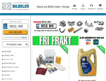 Tablet Screenshot of gsbildeler.no
